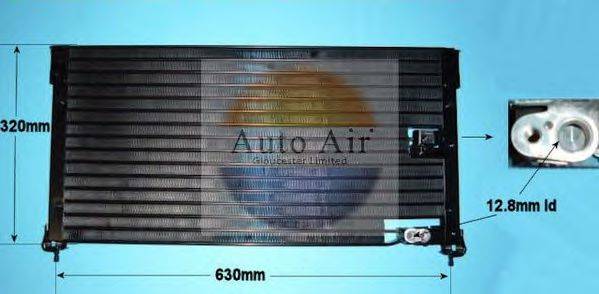 AUTO AIR GLOUCESTER 165264 Конденсатор, кондиціонер