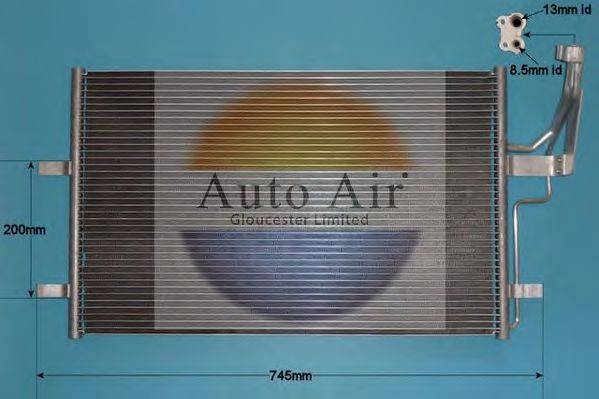 AUTO AIR GLOUCESTER 169917 Конденсатор, кондиціонер