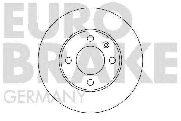 EUROBRAKE 5815204754 гальмівний диск