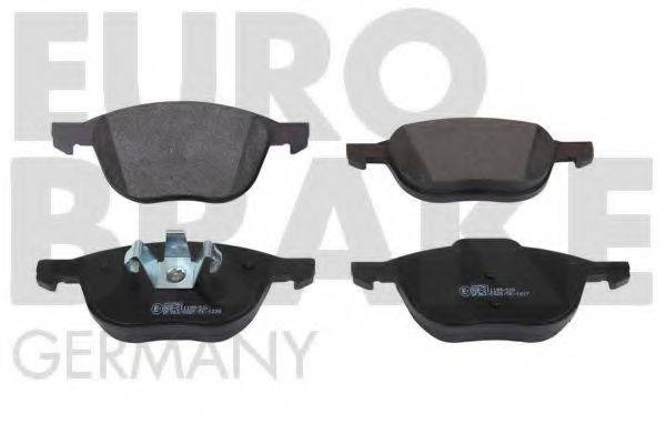 EUROBRAKE 5502222561 Комплект гальмівних колодок, дискове гальмо