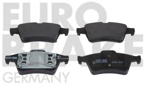 EUROBRAKE 5502223629 Комплект гальмівних колодок, дискове гальмо