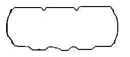 BGA RC0386 Прокладка, кришка головки циліндра