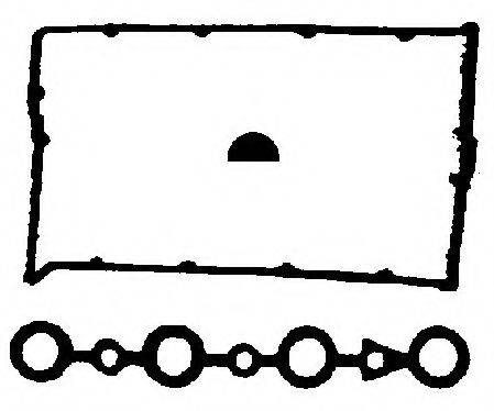 BGA RK6319 Комплект прокладок, кришка головки циліндра