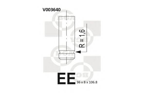 BGA V003640 Випускний клапан