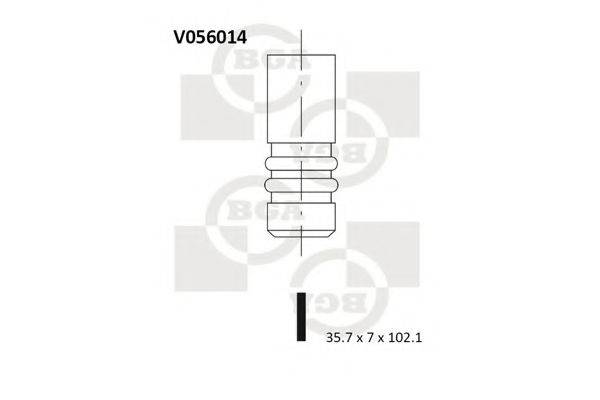 BGA V056014 Впускний клапан