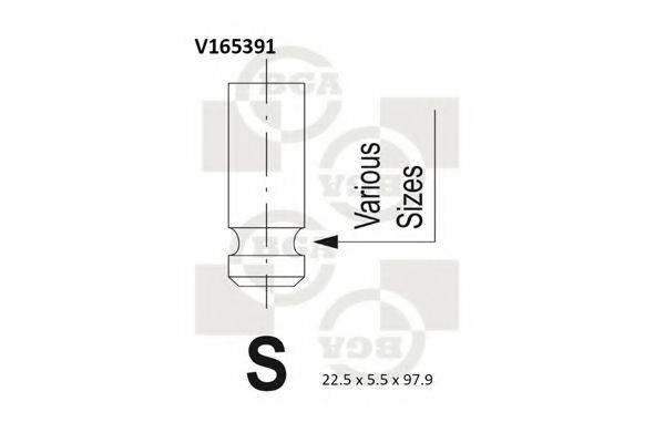 BGA V165391 Випускний клапан