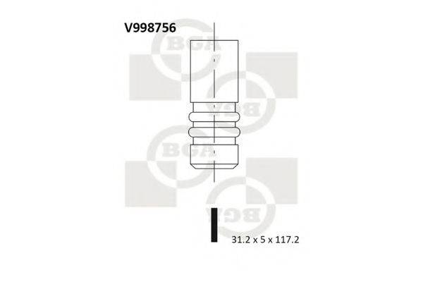 BGA V998756 Впускний клапан