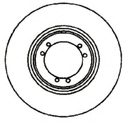 JURID 561085J гальмівний диск