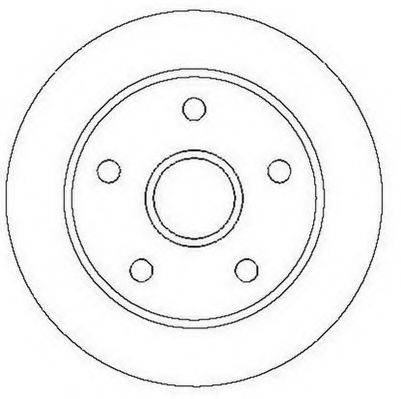 JURID 561566J гальмівний диск