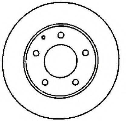 JURID 561664J гальмівний диск