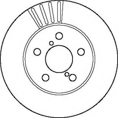 JURID 561750J гальмівний диск