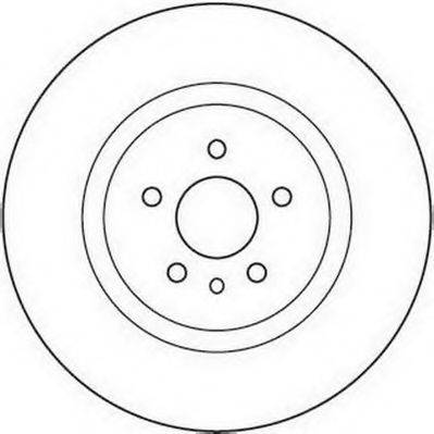 JURID 562106JC гальмівний диск