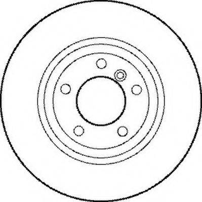 JURID 562188JC гальмівний диск