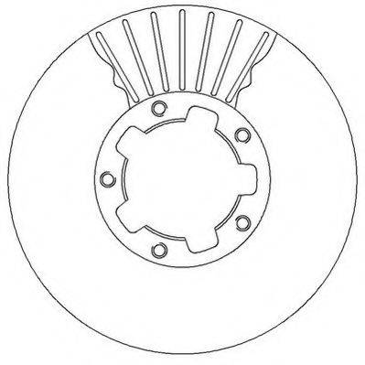 JURID 562247J гальмівний диск