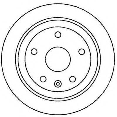 JURID 562256JC гальмівний диск