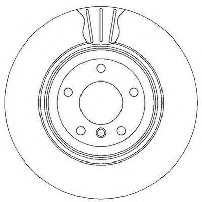 JURID 562334JC гальмівний диск