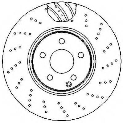 JURID 562344J гальмівний диск