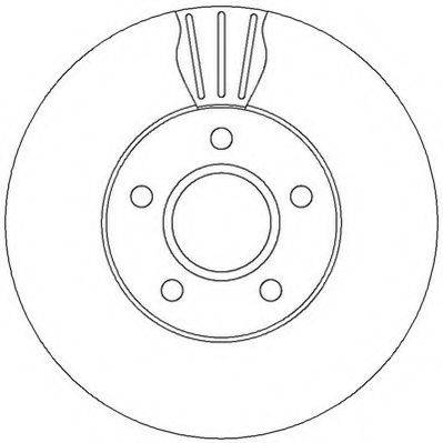 JURID 562364J гальмівний диск