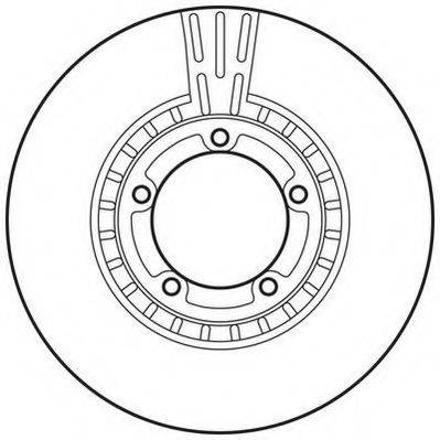 JURID 562768JC гальмівний диск