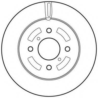 JURID 562833JC гальмівний диск