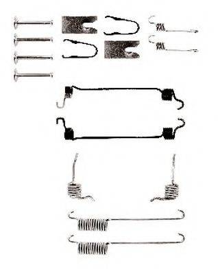 JURID 771286J Комплектуючі, гальмівна колодка