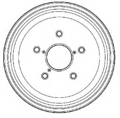JURID 329081J Гальмівний барабан