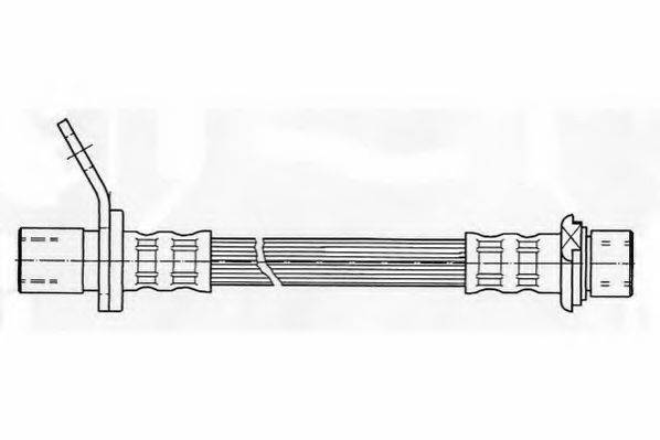 JURID 172431J Гальмівний шланг