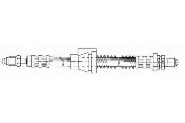 JURID 172462J Гальмівний шланг