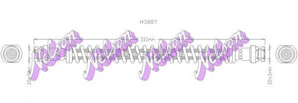 BROVEX-NELSON H3887 Гальмівний шланг