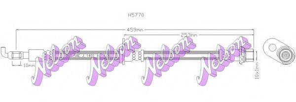 BROVEX-NELSON H5770 Гальмівний шланг