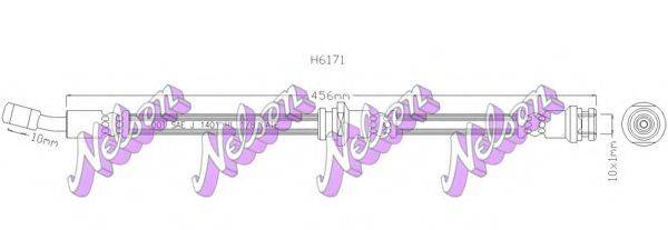 BROVEX-NELSON H6171 Гальмівний шланг