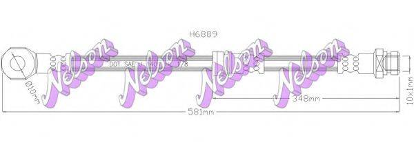 BROVEX-NELSON H6889 Гальмівний шланг