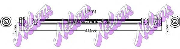 BROVEX-NELSON H7181 Гальмівний шланг