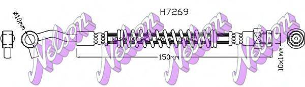 BROVEX-NELSON H7269 Гальмівний шланг