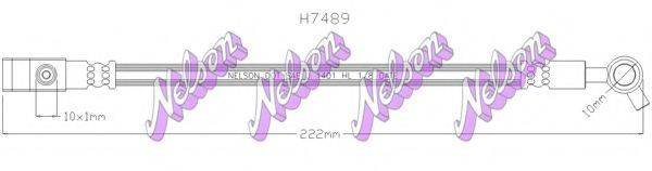 BROVEX-NELSON H7489 Гальмівний шланг