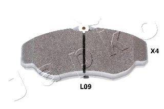 JAPKO 50L09 Комплект гальмівних колодок, дискове гальмо