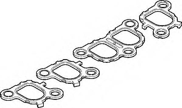 WILMINK GROUP WG1086837 Комплект прокладок, впускний колектор