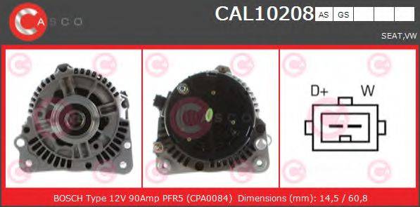 CASCO CAL10208AS Генератор