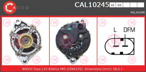 CASCO CAL10245AS Генератор