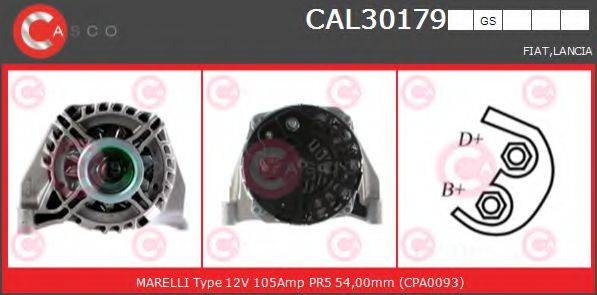 CASCO CAL30179GS Генератор