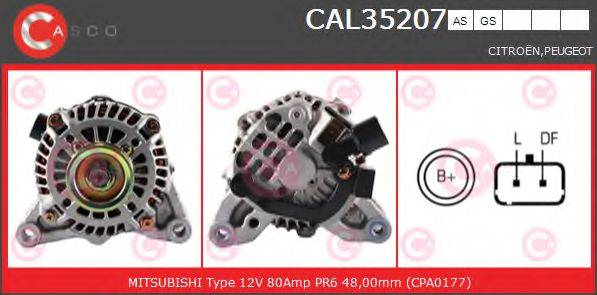 CASCO CAL35207AS Генератор