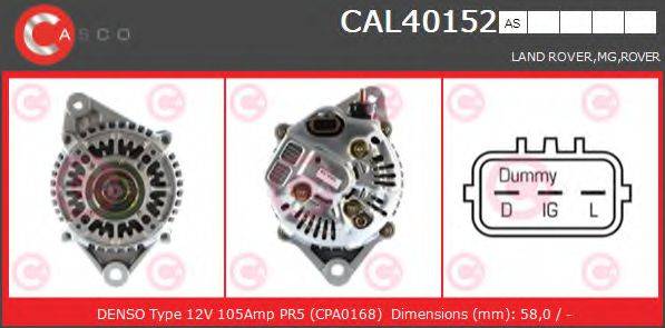 CASCO CAL40152AS Генератор
