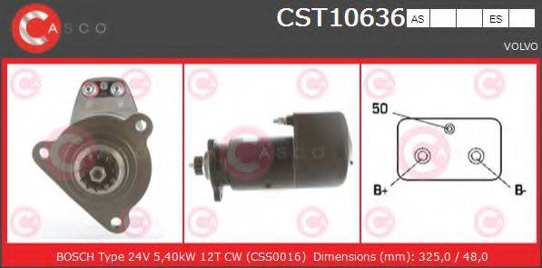 CASCO CST10636AS Стартер