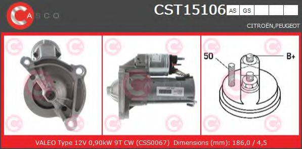 CASCO CST15106AS Стартер