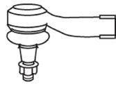 FRAP 4790 Наконечник поперечної кермової тяги