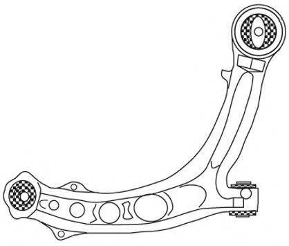 FRAP 2175 Важіль незалежної підвіски колеса, підвіска колеса
