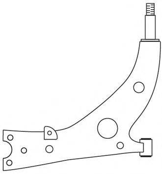 FRAP 3652 Важіль незалежної підвіски колеса, підвіска колеса