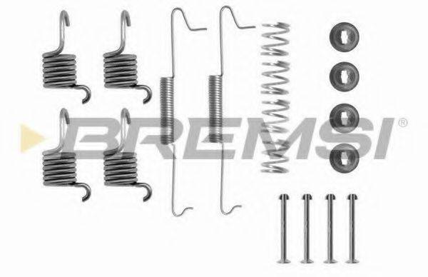 BREMSI SK0531 Комплектуючі, гальмівна колодка