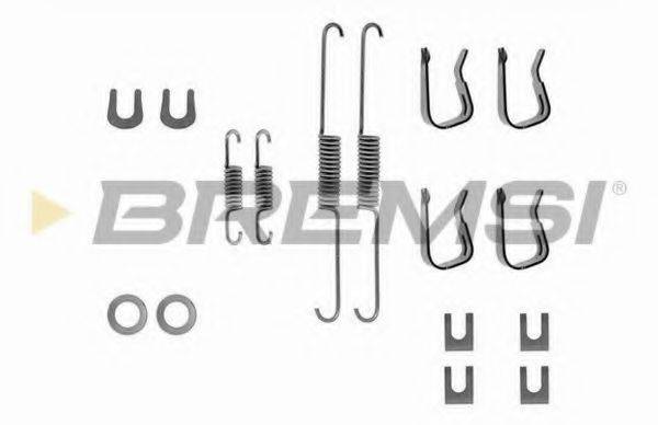 BREMSI SK0549 Комплектуючі, гальмівна колодка