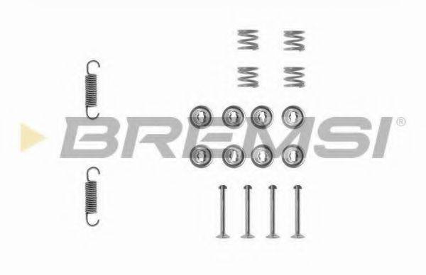 BREMSI SK0564 Комплектуючі, гальмівна колодка